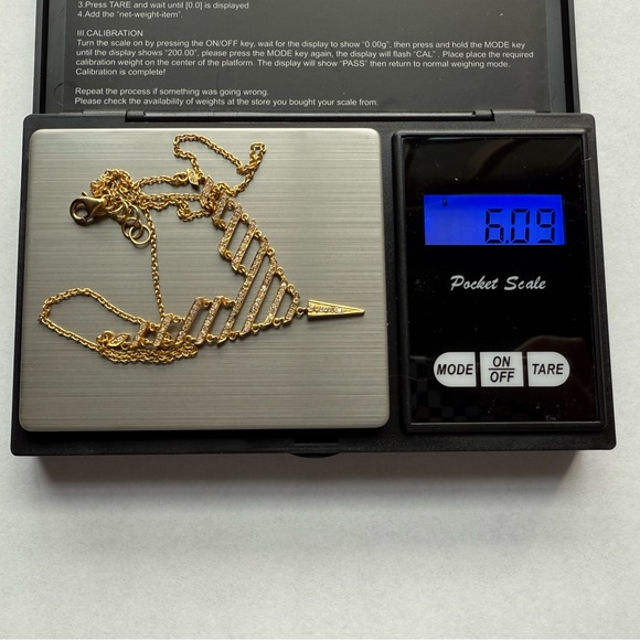 Lauren Harper 18k Gold Diamond art deco necklace - Picture 7 of 7